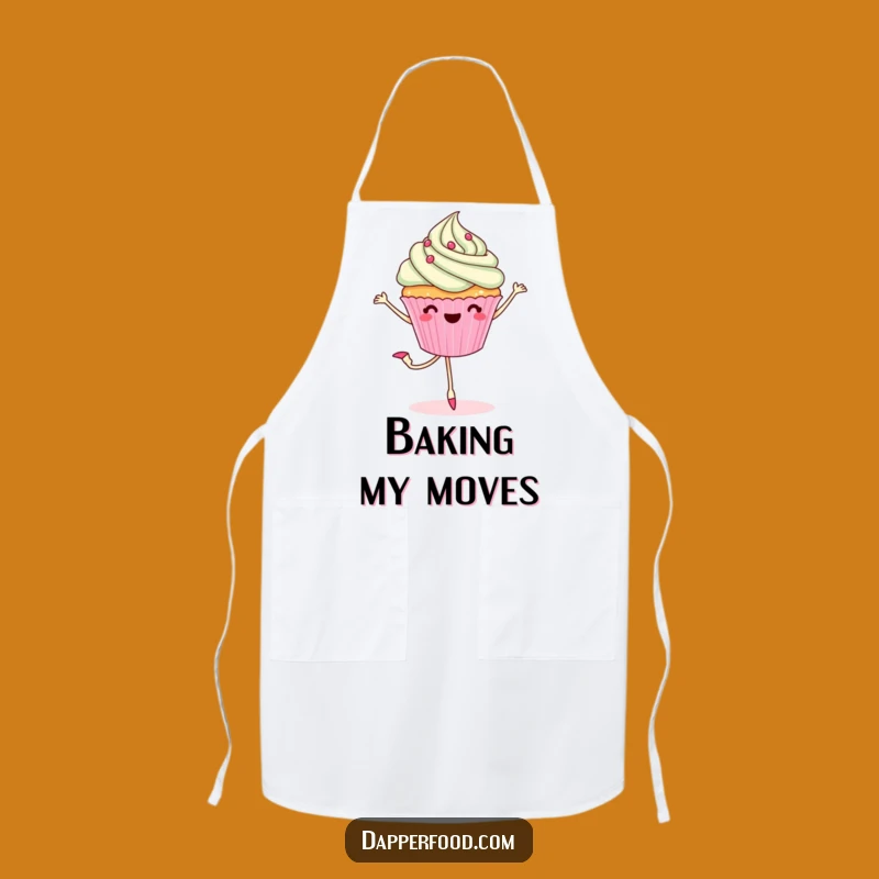Funny Cupcake Ballet Apron - Sweet Kitchen Wear, Perfect Funny Gift