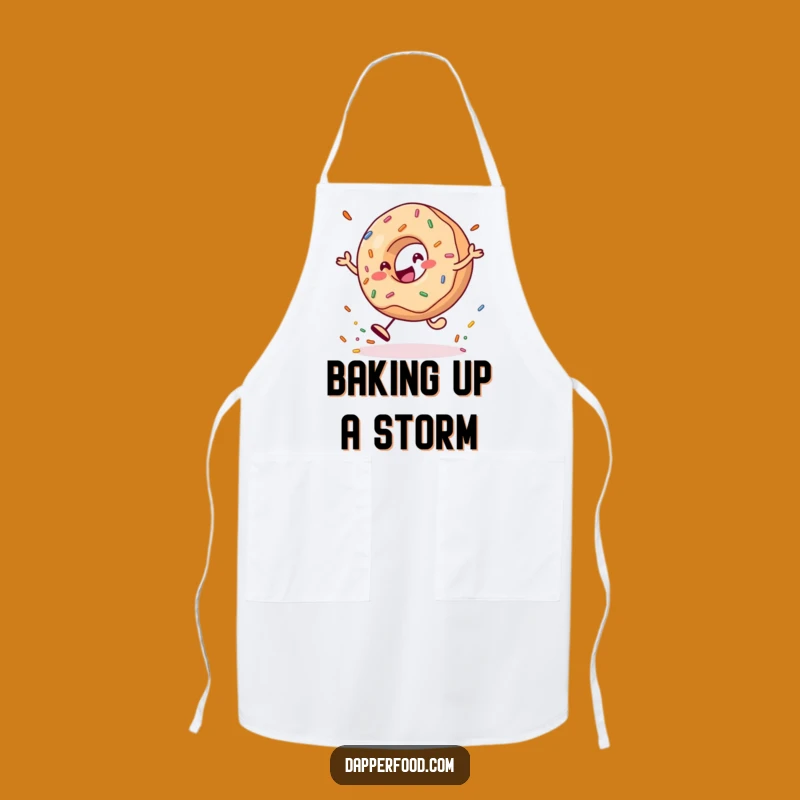 Funny Donut Apron: Kitchen Fun, Great Humorous Gift!
