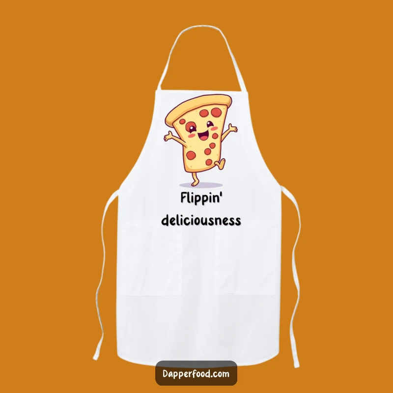 Funny Pizza Apron: Kitchen Action, Great Humorous Gift!