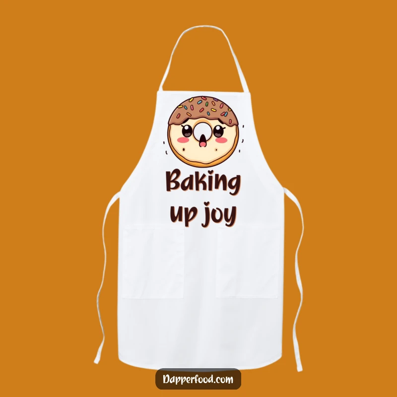 Funny Doughnut Sprinkle Surprise Apron: Bake with Joy & Sweet Humor