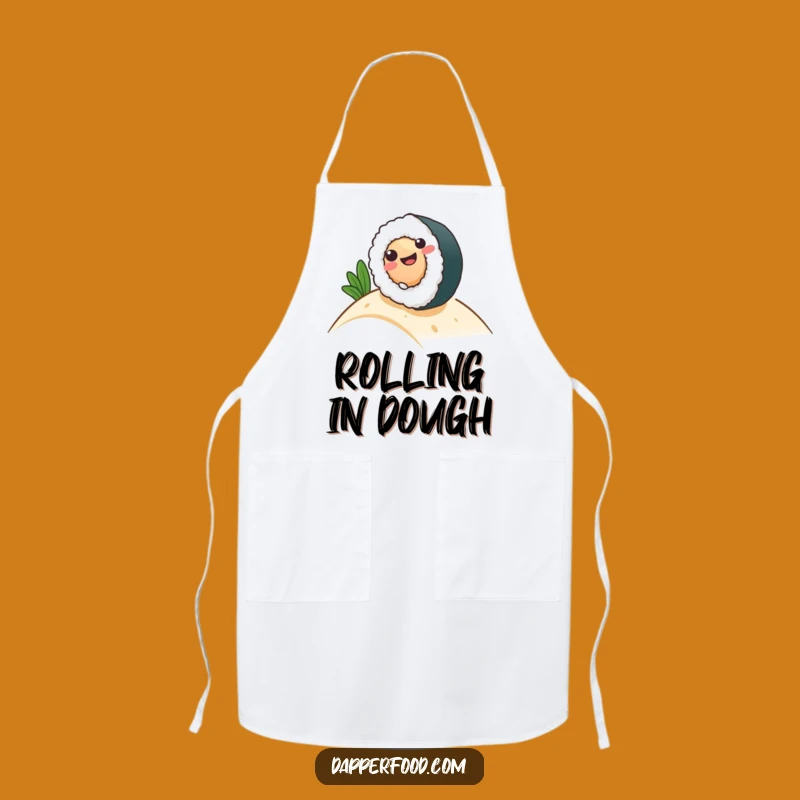 Funny Sushi Roll Apron: Kitchen Fun, Great Humorous Gift!