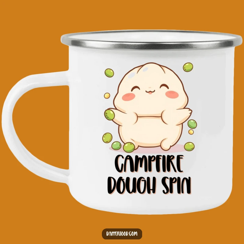Funny Dumpling Balance Camping Mug - Durable Character Cup for Playful Adventures