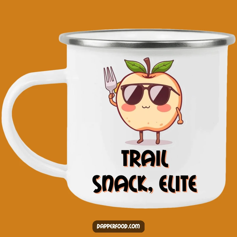 Funny Camping Mug - Apple Sunglasses Cool Adventure Gift