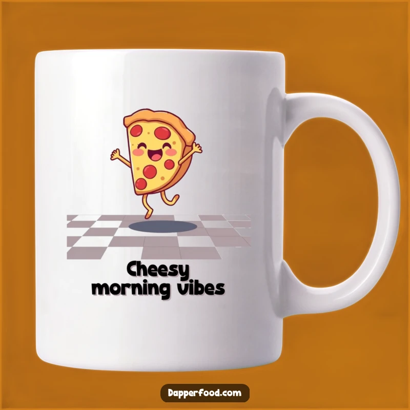 Funny Pizza Cartwheel Mug - Fuel Your Fun With Every Sip