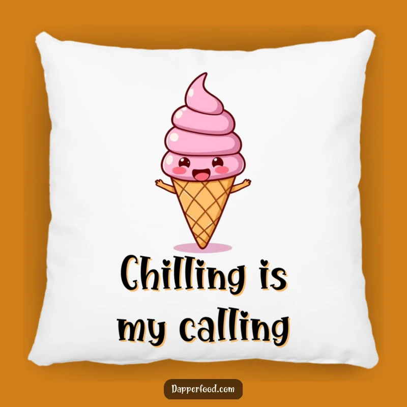 Funny Ice Cream Wobble Pillow: Sweet Comfort and Joy, The Perfect Funny Gift!