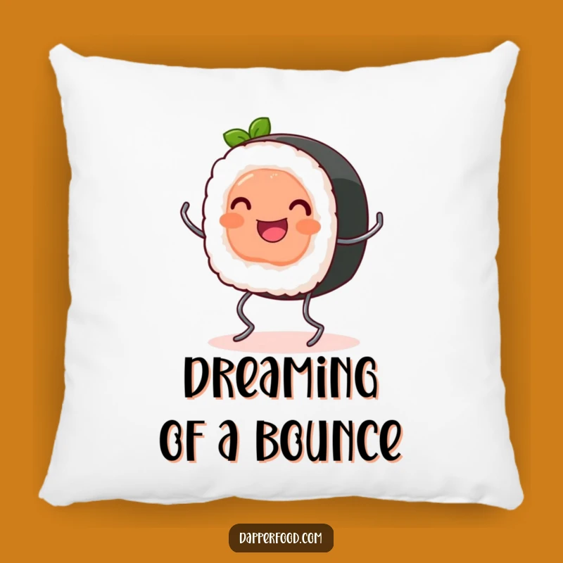 Funny Sushi Roll Bouncing Pillow - Cozy Cute Japanese Comfort Funny Gift