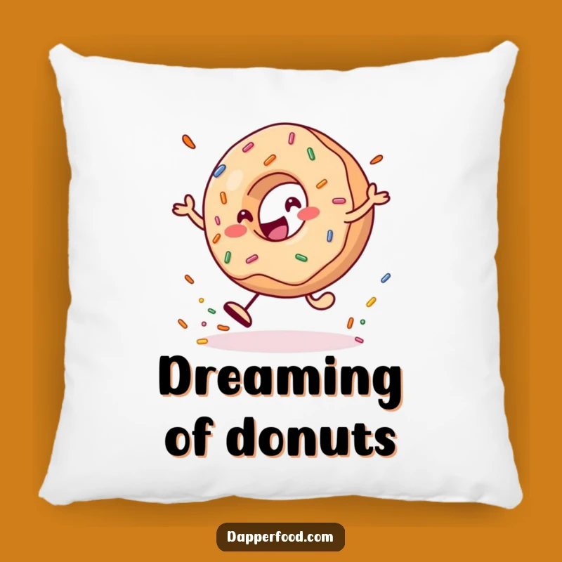 Funny Donut Pillow: Soft & Sweet, Perfect Humorous Gift!