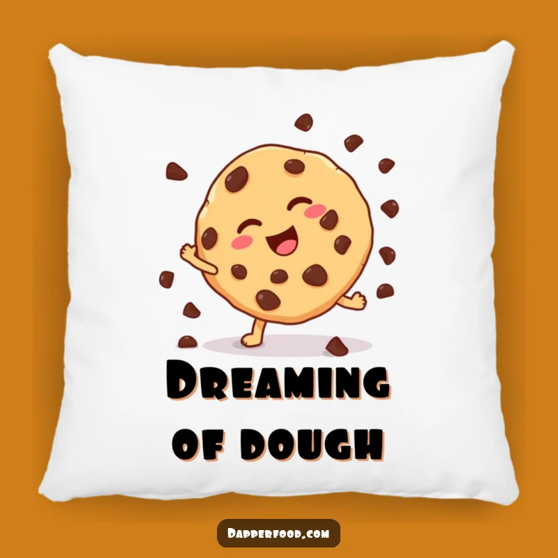 Funny Cookie Cartwheel Pillow - Cozy Comfort with a Sweet Twist Gift