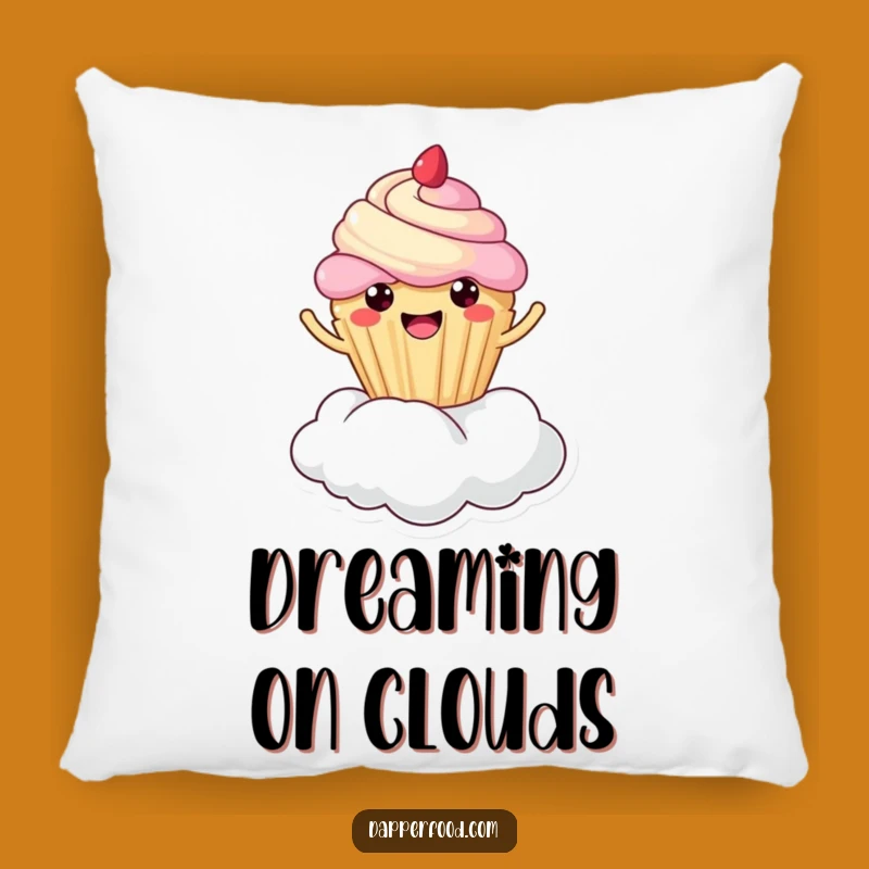 Funny Cupcake Cloud Bounce Pillow: Cozy Kawaii Comfort with a Joyful Leap