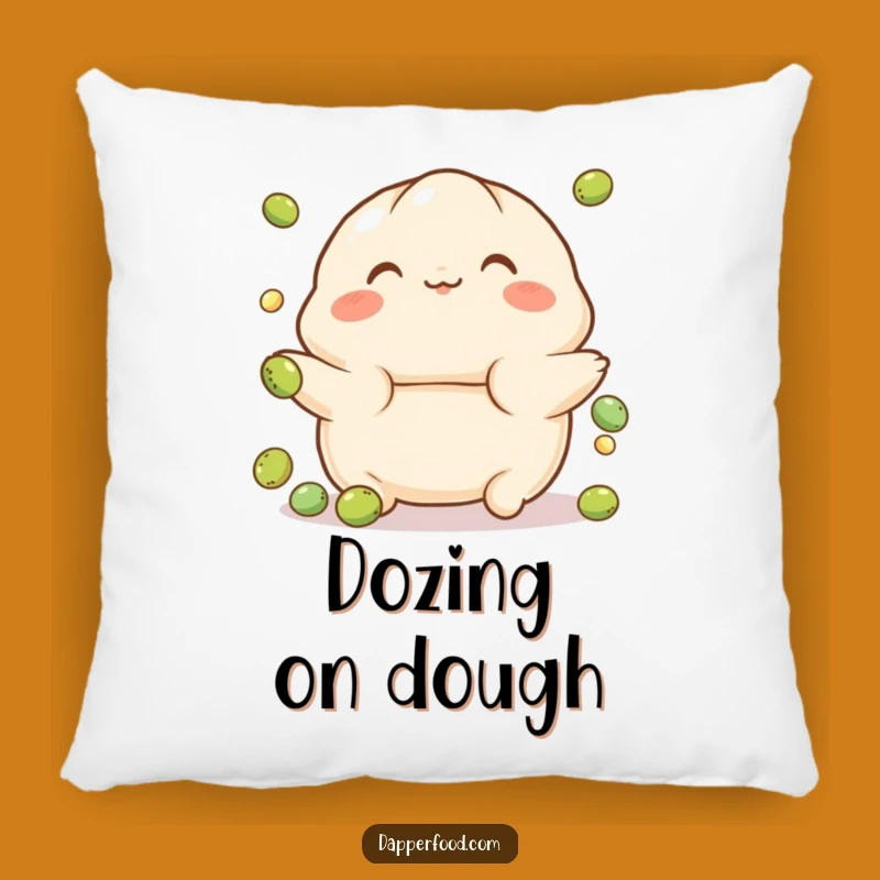 Funny Dumpling Balance Pillow - Soft Character Cushion for Adorable Comfort