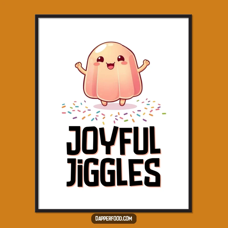 Funny Jelly Bounce Digital Art: Instant Joyful Download for Decor