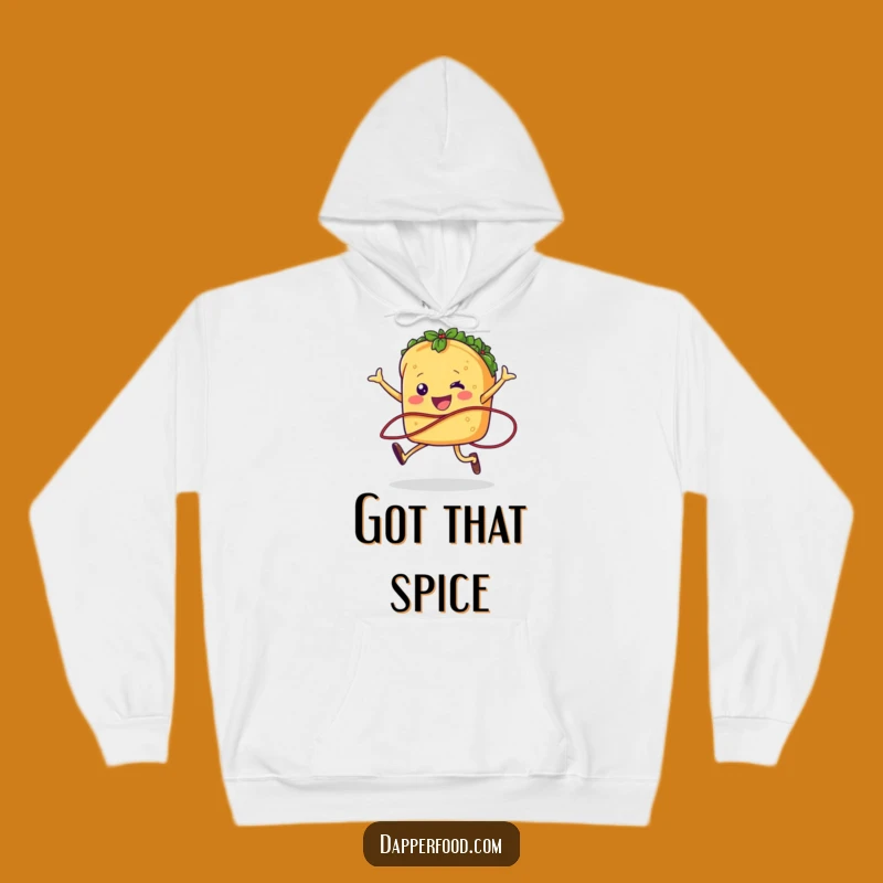 Funny Taco Jumping Rope Hoodie Cozy Up with This Zesty and Hilarious Apparel
