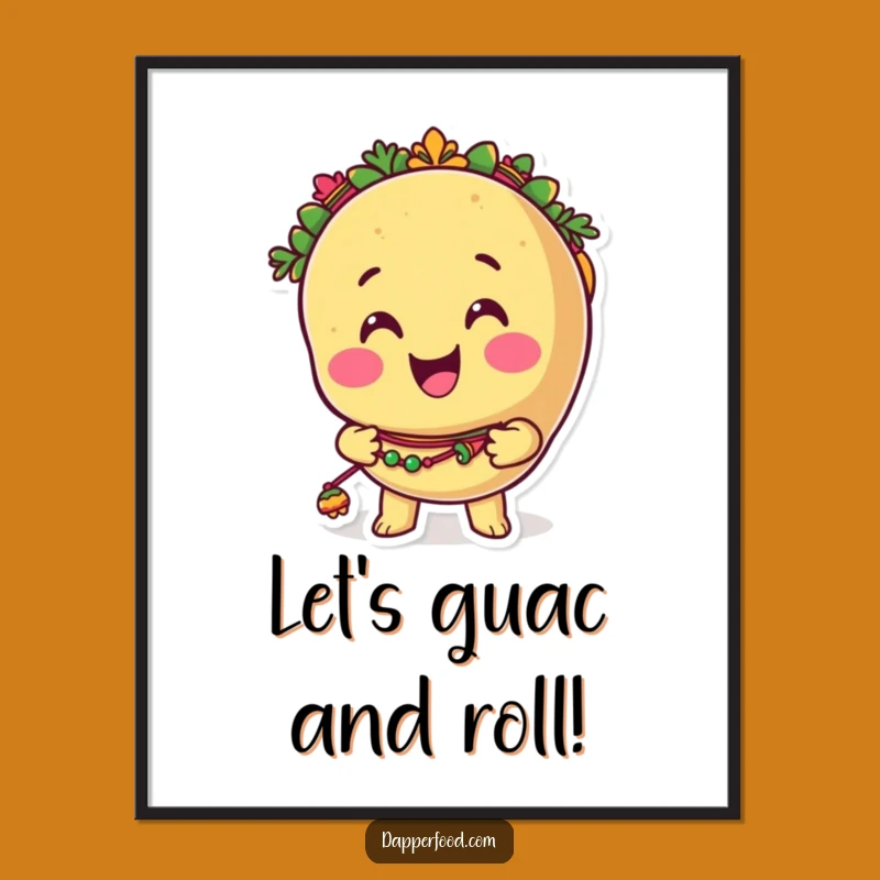 Free Printable Taco Fiesta Wall Art: Hilarious Downloadable Decor for a Fun Vibe!
