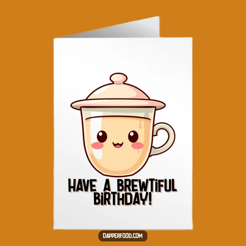 Free Printable Birthday Card: UFO Coffee Cup - Funny Galactic Celebration Gift