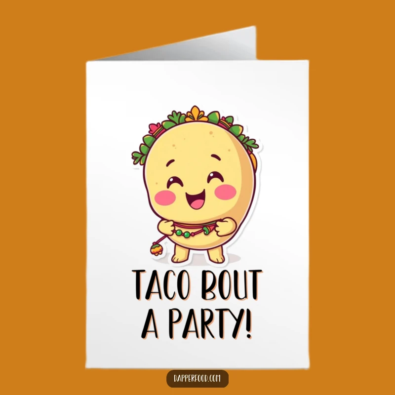 Free Printable Fiesta Taco Birthday Card: Hilarious Downloadable Gift for Fiesta Fun!