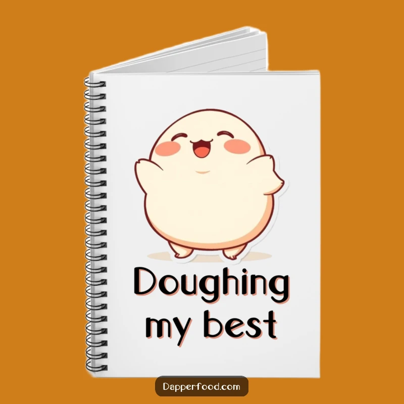 Funny Dumpling Bob Notebook: Jot Down Fun with This Giggling Character, A Funny Gift!