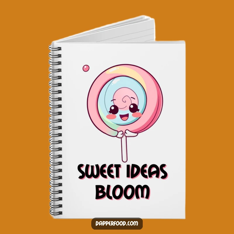Funny Kawaii Lollipop Notebook: Jot Down Ideas with Gleeful Spins Funny Gift