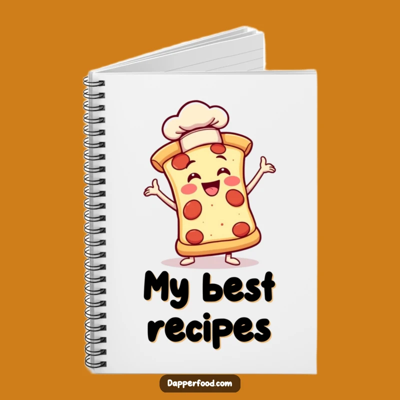 Funny Pizza Chef Notebook, Humorous Journal for Culinary Ideas