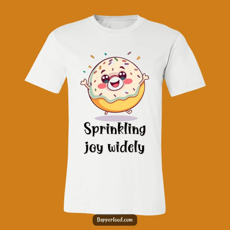 Funny Donut Bounce T-Shirt - Wearable Sweetness Apparel Gift