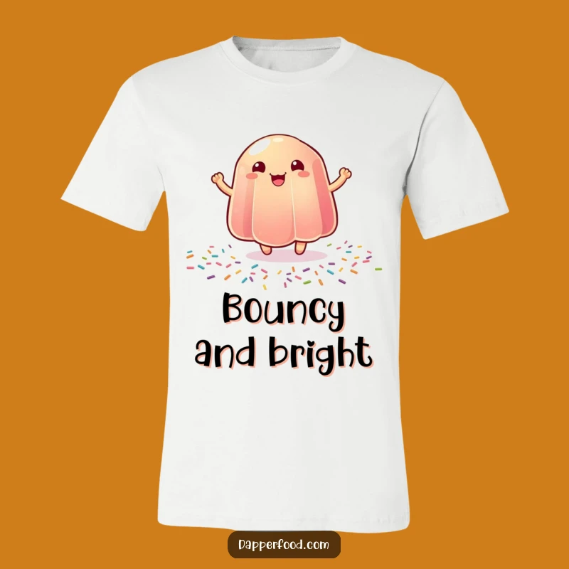 Funny Jelly Bounce T-Shirt: Vibrant & Hilarious Tee for Joyful Souls