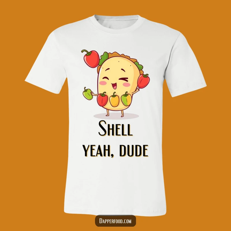 Funny Taco Juggling T-Shirt: Comical Fiesta Tee for Ultimate Fun