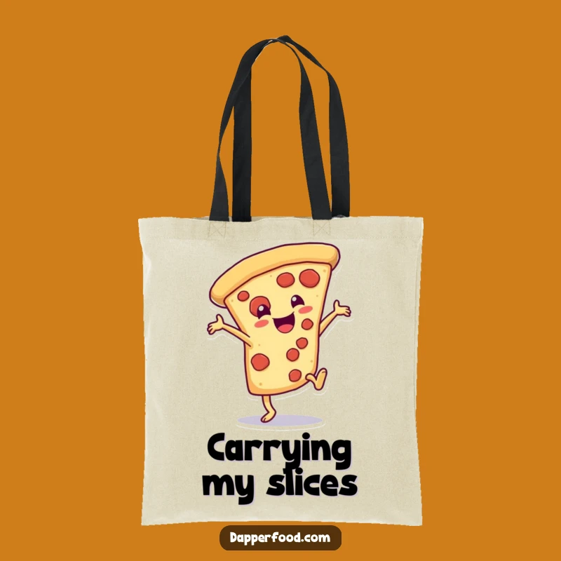 Funny Pizza Tote Bag: Carry Your Slice, Perfect Humorous Gift!
