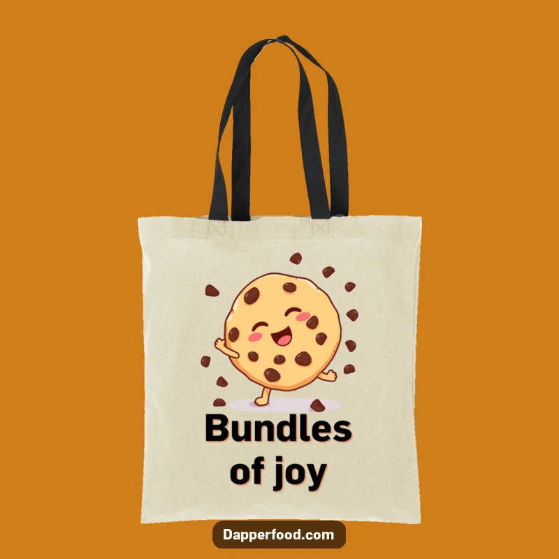 Funny Cookie Cartwheel Tote Bag - Carry Your Treats with Style Gift