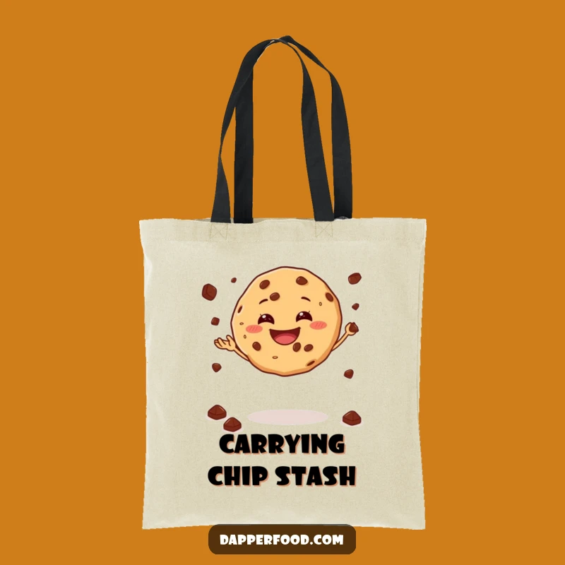 Funny Cookie Juggling Tote Bag: Spacious & Whimsical Accessory
