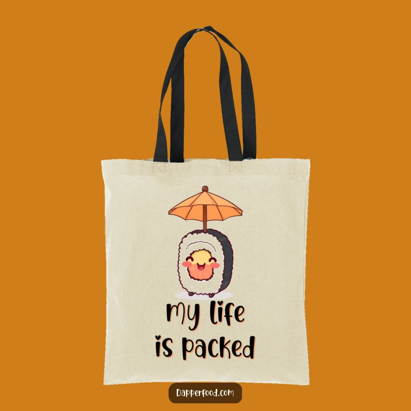 Funny Happy Sushi Umbrella Tote Bag: Carry Joy, The Best Funny Gift!